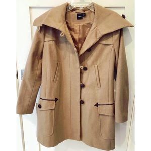 NWOT ASOS Wrap Collar Wool Coat Size US 4 UK 8